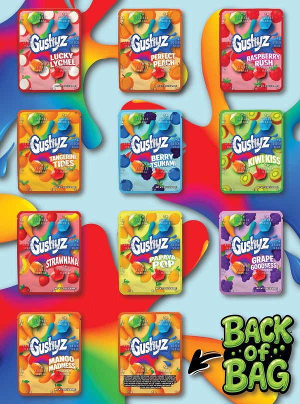 Gushyz | 3.5G Sticker Bags