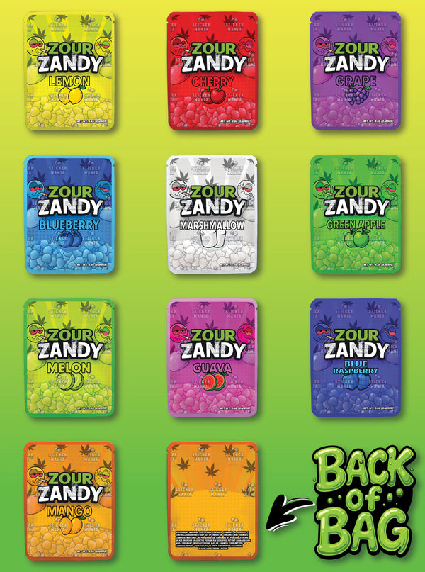 Zour Zandy | 3.5G Sticker Bags