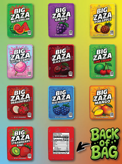 Big Zaza | 3.5G Sticker Bags