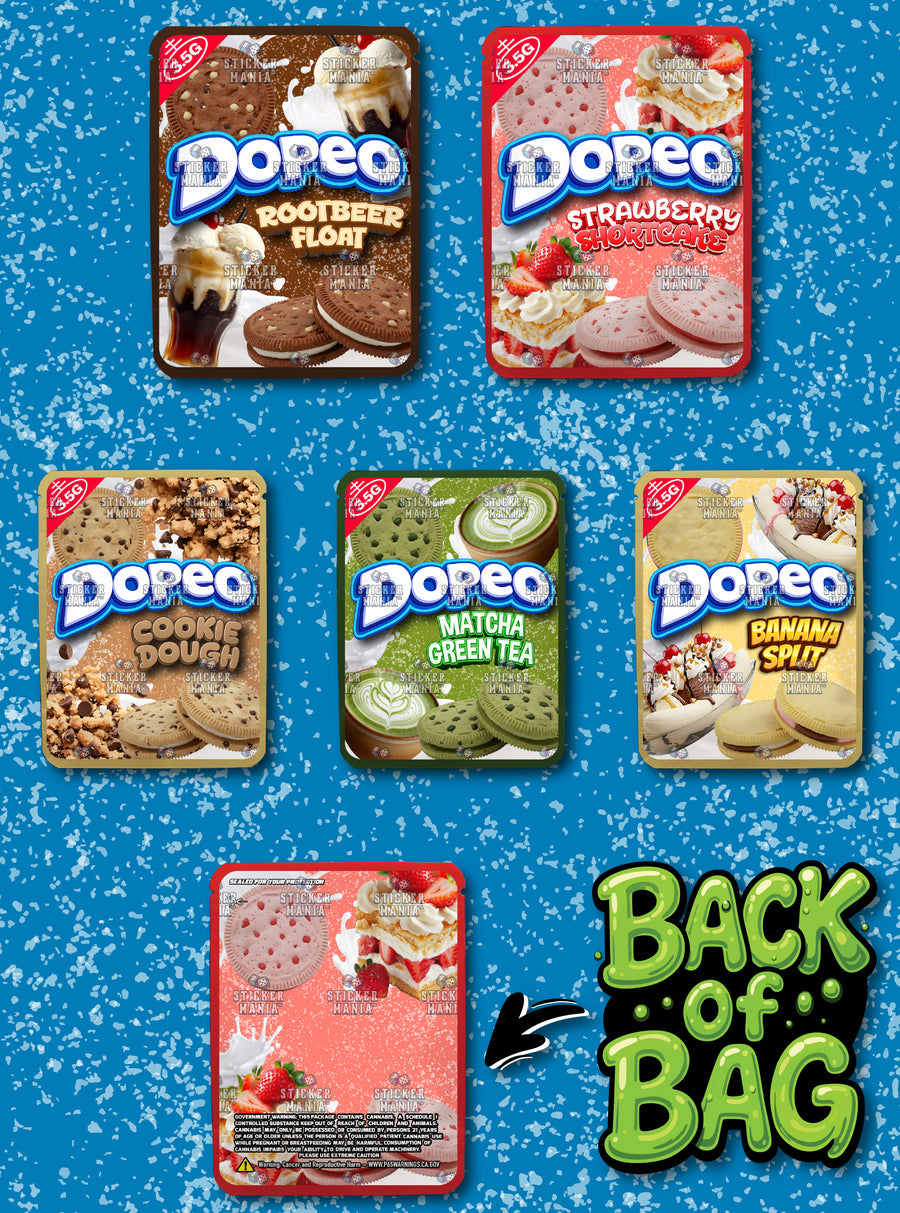Dopeo | 3.5G Sticker Bags