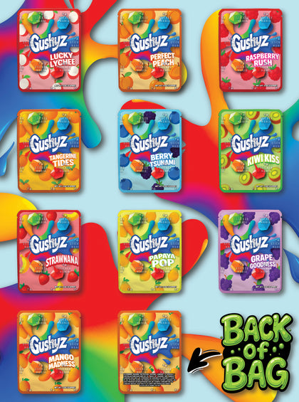 Gushyz | 3.5G Sticker Bags