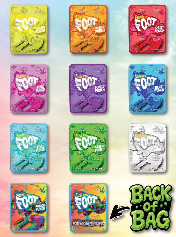 Kush By The Foot | 3.5G Sticker Bags