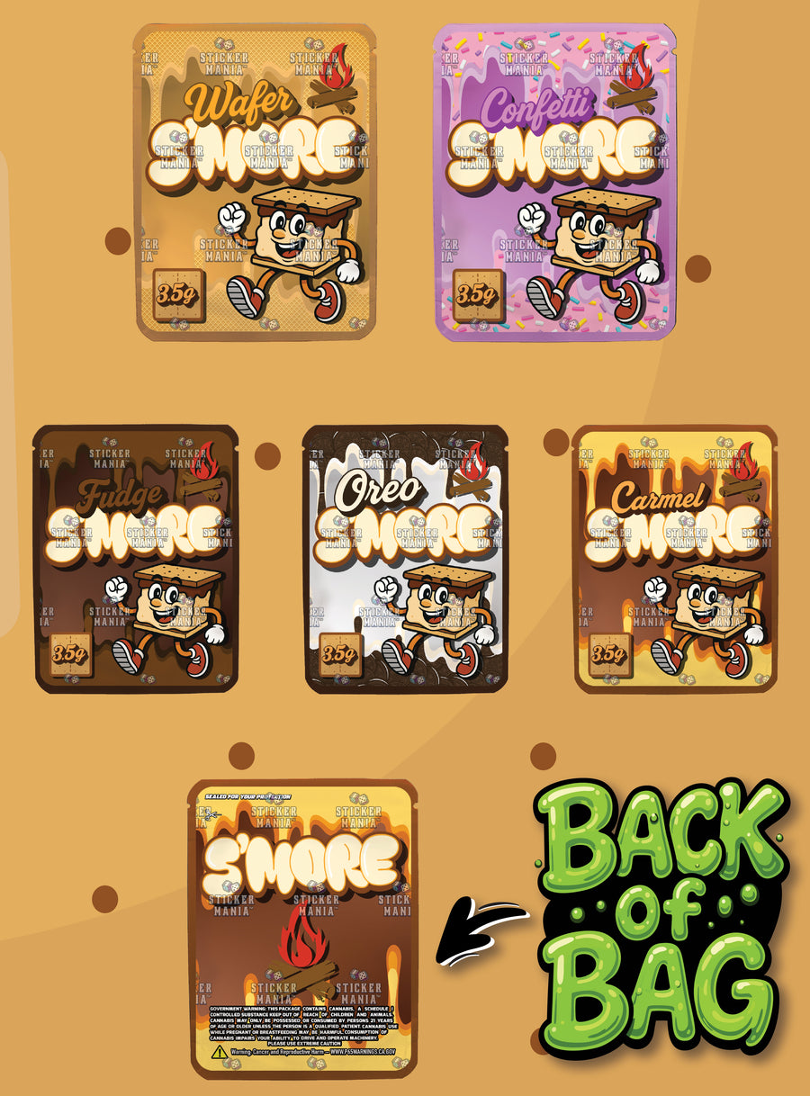 Smore | 3.5G Sticker Bags