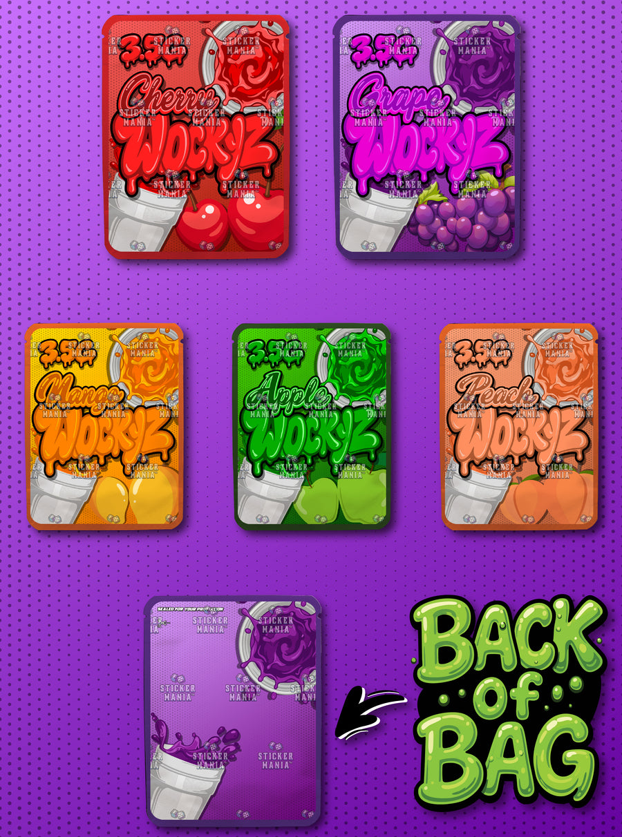 Wockyz | 3.5G Sticker Bags