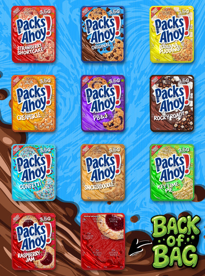 Packs Ahoy! | 3.5G Sticker Bags