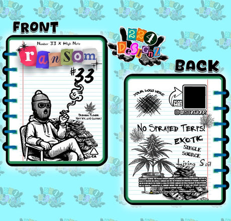Custom bag design by 224Designs