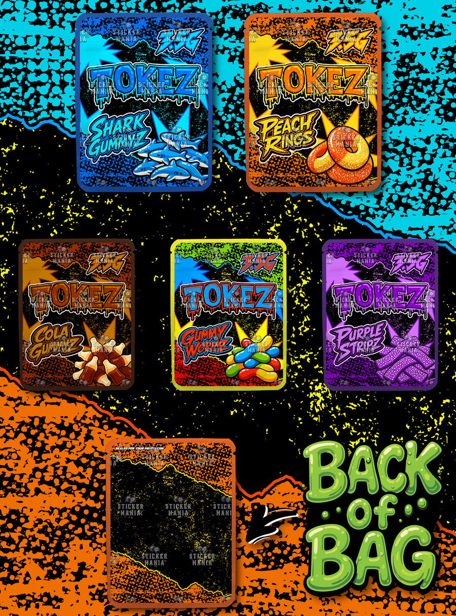 Tokez | 3.5G Sticker Bags