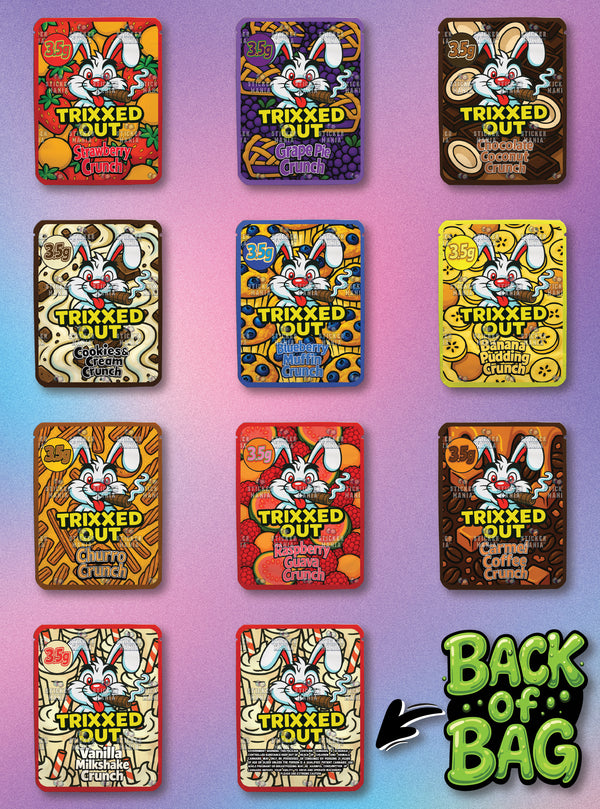 Trixxed Out | 3.5G Sticker Bags
