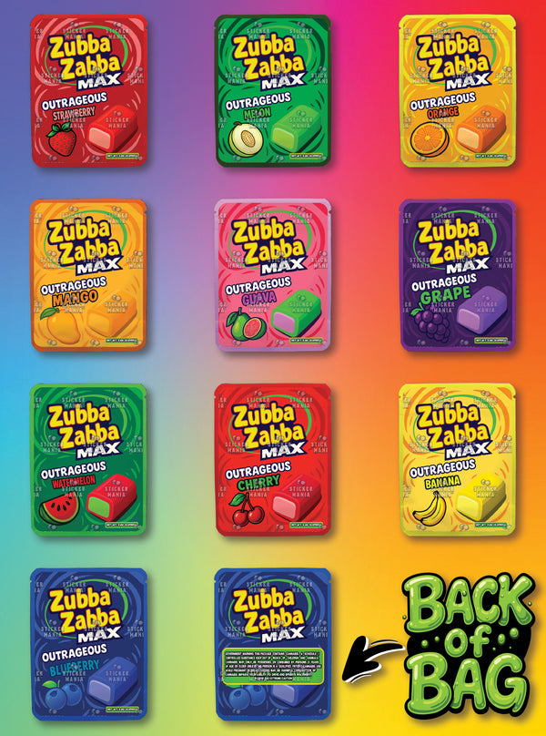 Zubba Zabba | 3.5G Sticker Bags